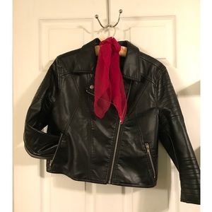Faux Leather Jacket